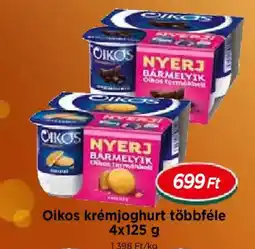 Real Oikos krémjoghurt ajánlat