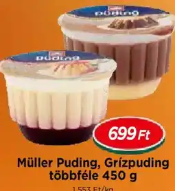 Real Müller Puding, Grízpudding ajánlat