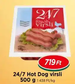 Real 24/7 Hot Dog virsli ajánlat