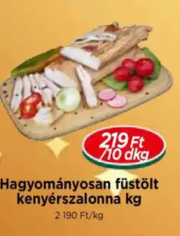 Real Hagyományosan füstölt kenyérszalonna ajánlat