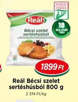 Real Reál Bécsi szelet sertéshúsból ajánlat