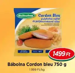 Real Bábolna Cordon bleu ajánlat