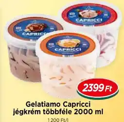Real Gelatiamo Capricci jégkrém ajánlat