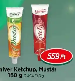 Real Univer Ketchup, Mustár ajánlat