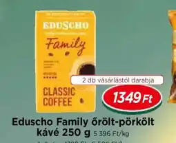 Real Eduscho Family őrölt-pörkölt kávé ajánlat