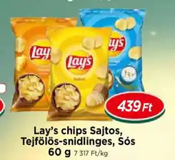 Real Lays chips Sajtos, Tejfölös-snidlinges, Sós ajánlat