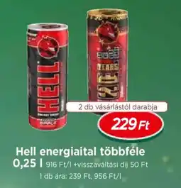 Real Hell energiaital ajánlat