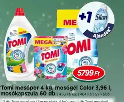 Real Tomi mosópor, mosógél vagy mosókapszula ajánlat