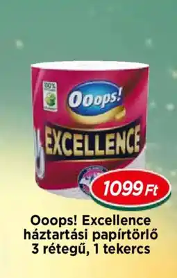Real Ooops! Excellence háztartási papírtörlő ajánlat