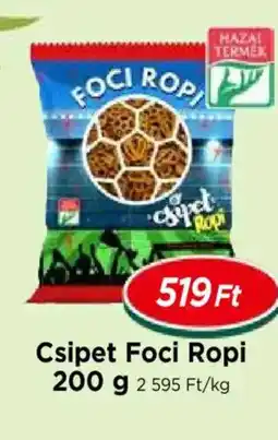Real Csipet Foci Ropi ajánlat