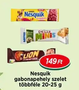 Real Nesquik gabonapehely szelet ajánlat