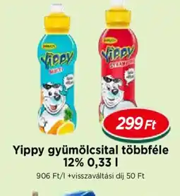 Real Yippy gyümölcsital ajánlat
