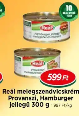 Real Reál melegszendvicskrém ajánlat