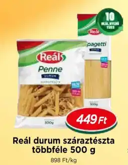 Real Reál durum száraztészta ajánlat