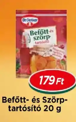 Real Dr. Oetker Befőtt- és Szörptartósító ajánlat