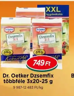 Real Dr. Oetker Dzsemfix ajánlat