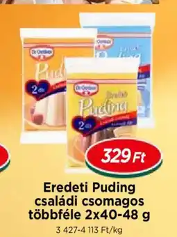 Real Dr. Oetker Eredeti Puding ajánlat