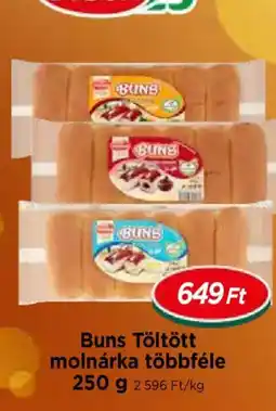 Real Buns Töltött molnárka ajánlat