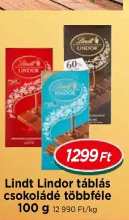 Real Lindt Lindor táblás csokoládé ajánlat