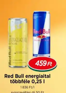 Real Red Bull energiaital ajánlat