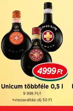 Real Zwack Unicum ajánlat