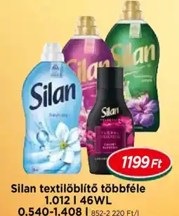 Real Silan textilöblítő ajánlat