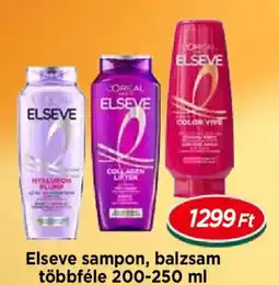 Real LOréal Elseve sampon, balzsam ajánlat