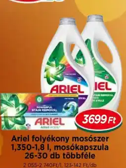 Real Ariel folyékony mosószer, mosókapszula ajánlat