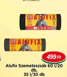 Real Alufix Szemeteszsák ajánlat