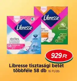 Real Libresse tisztasági betét ajánlat