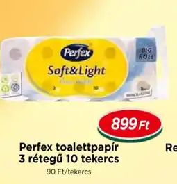 Real Perfex toalettpapír ajánlat