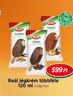 Real Reál jégkrém ajánlat