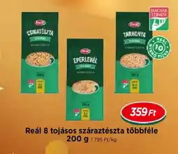 Real Reál 8 tojásos száraztészta ajánlat
