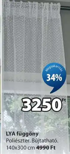 JYSK LYA FÜGGÖNY ajánlat