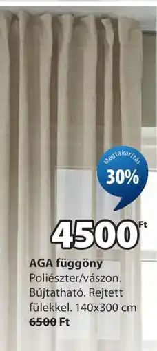 JYSK AGA függöny ajánlat