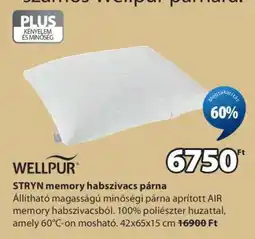 JYSK STRYN memory habszivacs párna ajánlat