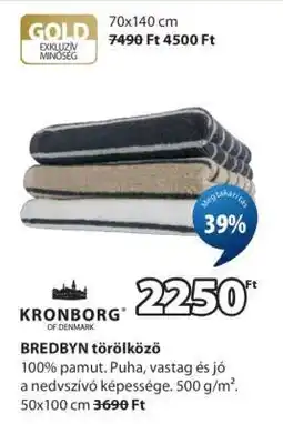 JYSK BRED BYN törölköző ajánlat