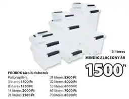 JYSK PROBOX tároló dobozok ajánlat