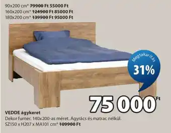 JYSK VEDDE ágykeret ajánlat