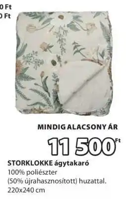 JYSK STORKLOKKE ágytakaró ajánlat