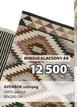 JYSK AVENBOK szőnyeg ajánlat