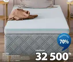 JYSK WELLPUR BOKSELIM fehér fekvőbetét ajánlat
