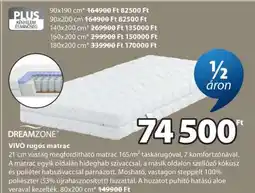 JYSK DREAMZONE VIVO rugós matrac ajánlat