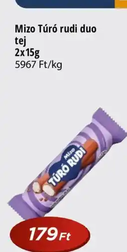 Real Mizo Túró rudi duo tej ajánlat