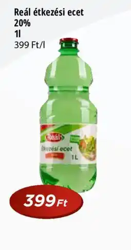 Real Reál étkezési ecet ajánlat