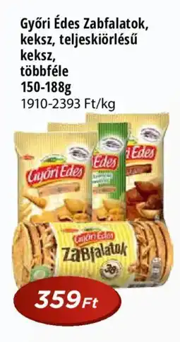 Real Győri Édes Zabfalatok, keksz ajánlat