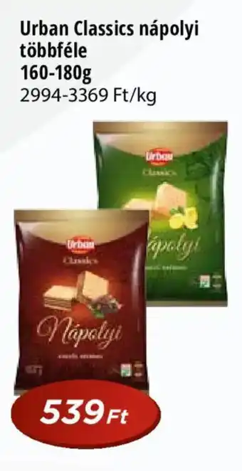 Real Urban Classics nápolyi ajánlat