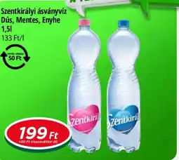 Real Szentkirályi ásványvíz Dús, Mentes, Enyhe ajánlat