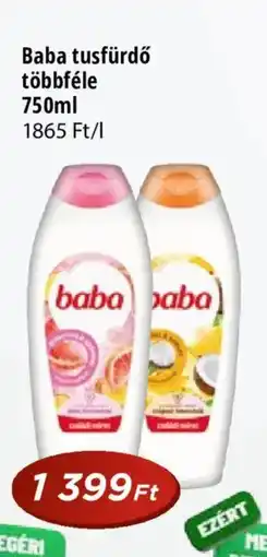 Real Baba tusfürdő ajánlat