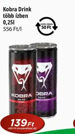 Real Kobra Drink ajánlat